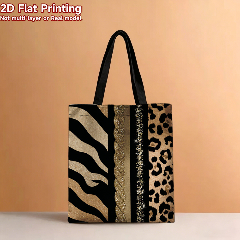 Vintage Fashion Market - Damska torba typu tote z nadrukiem