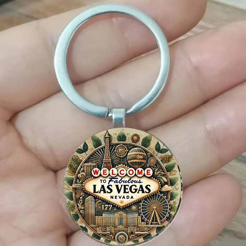 Vintage Fashion Ideas - Brelok vintage Las Vegas jest idealny