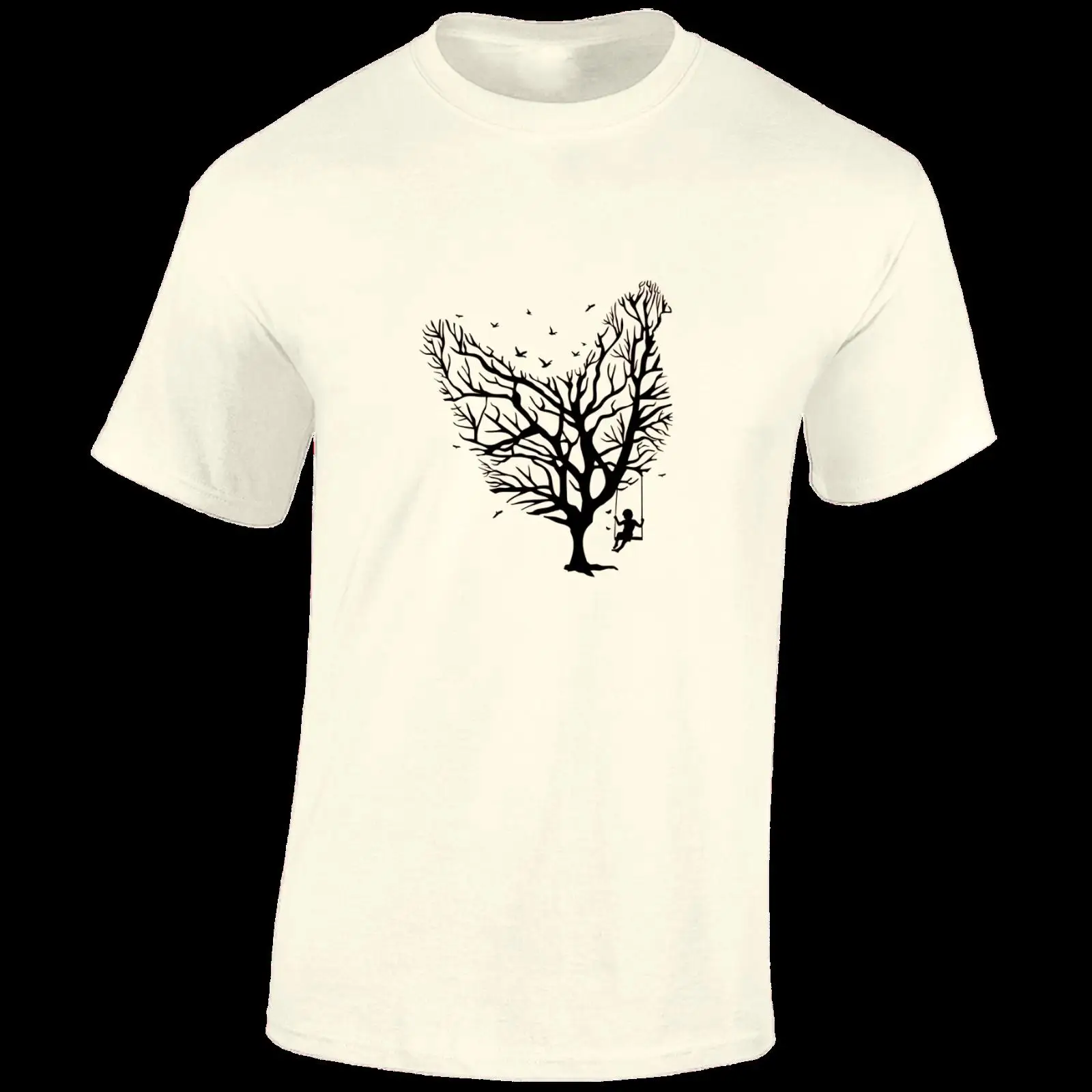 Vintage Fashion Herren - KOSZULKA MĘSKA CHICKEN TREE Z ZABAWNYM