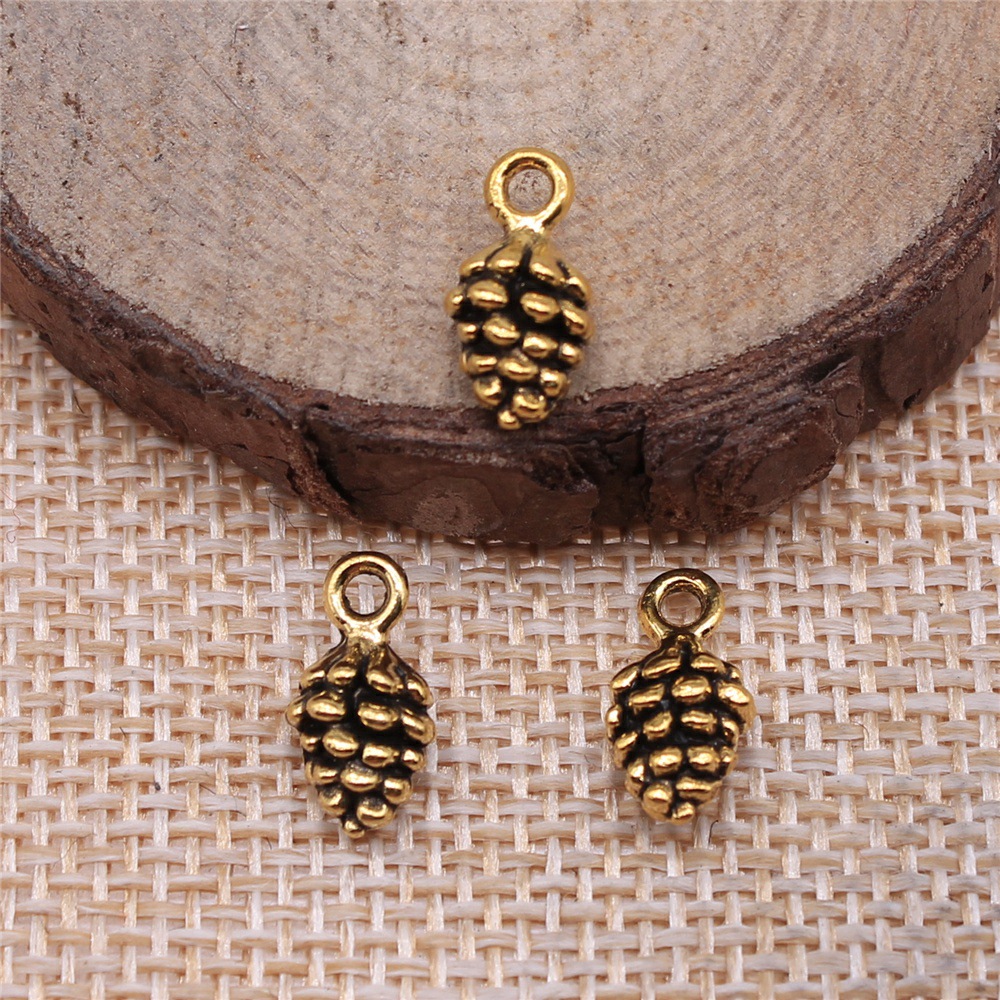 Vintage Fashion Stores - 40 szt. 12x7x7mm (0,47x0,28x0,28 cala) 5