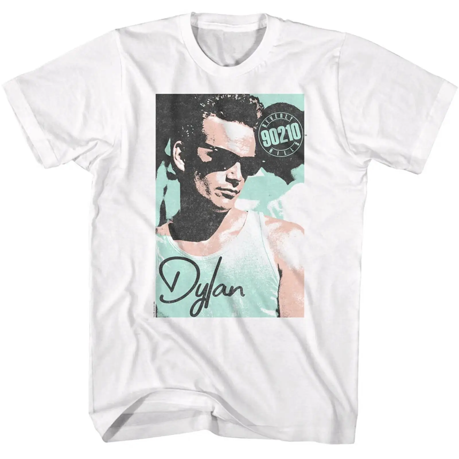 Vintage Fashion Herren - Koszulka męska Beverly Hills 90210 Dylan