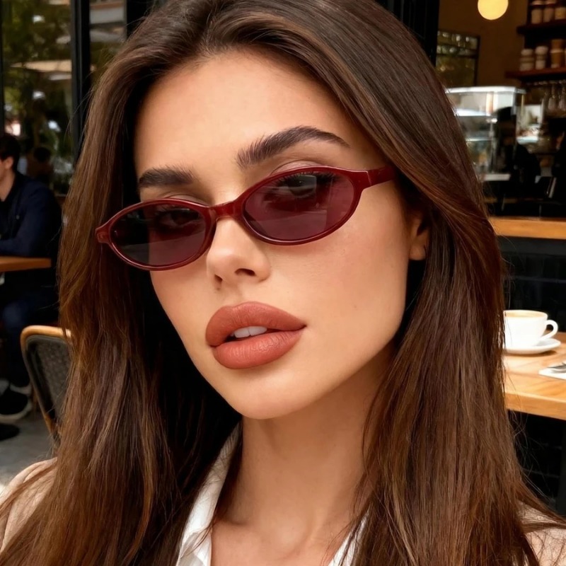 Nowe Retro Seksowne Okulary Pr – Vintage Fashion Aesthetic recenzja i cena