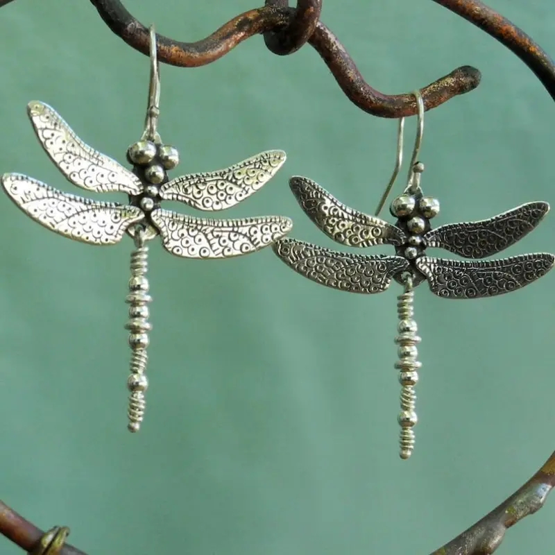 Vintage Dragonfly Design Rzeźb – Vintage Fashion Ornaments recenzja i cena
