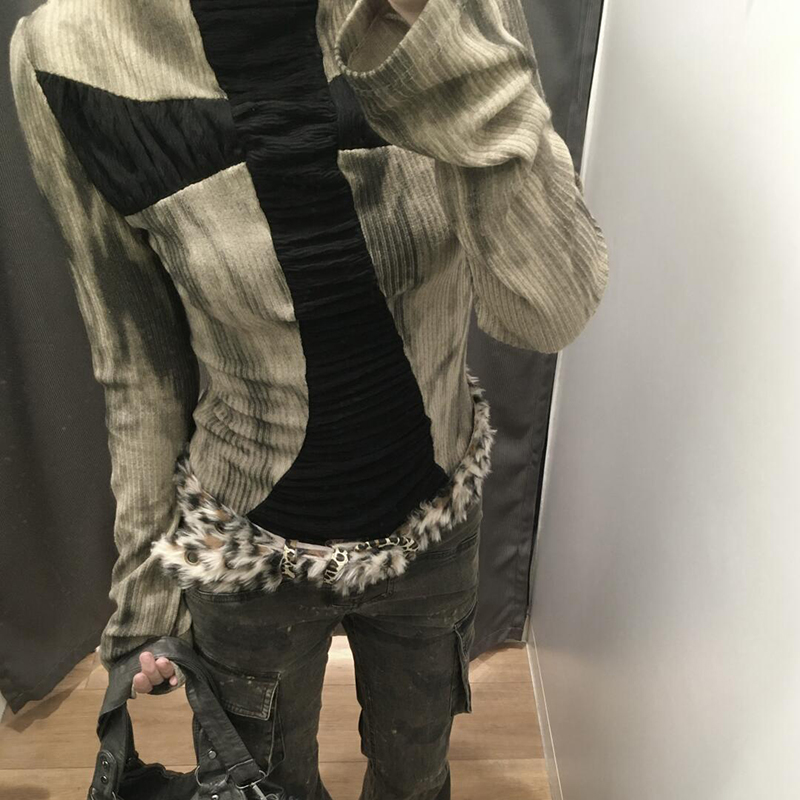 Goth Cross Subculture obcisłe  – Turtleneck Knit 90S recenzja i cena
