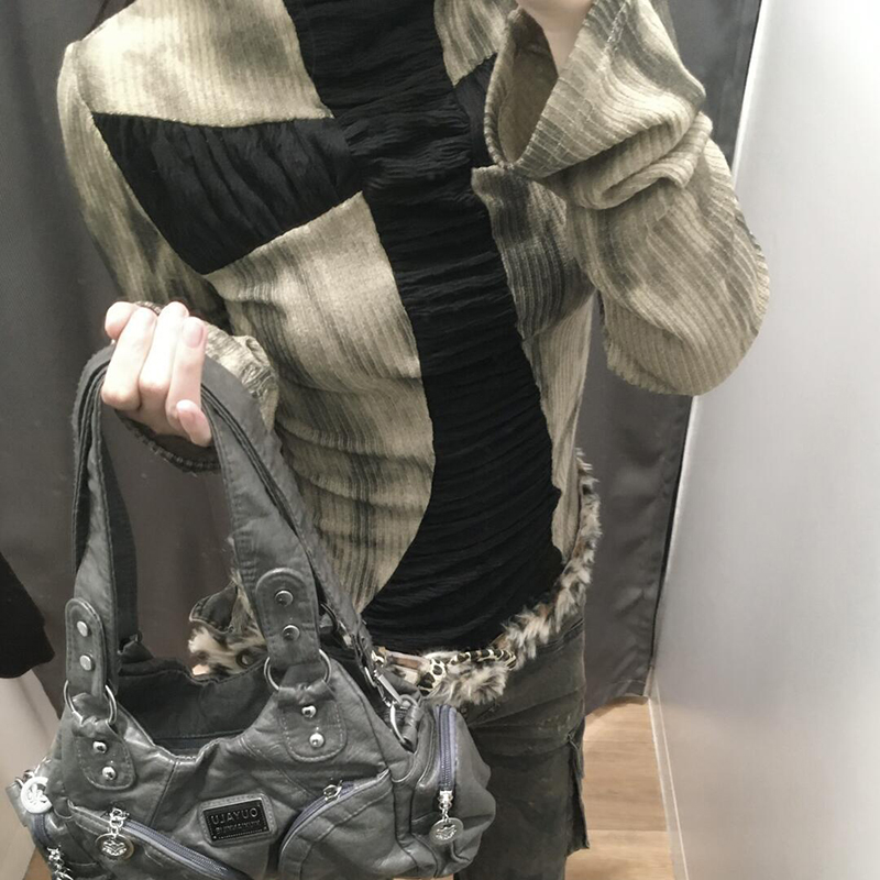 Goth Cross Subculture obcisłe  – Turtleneck Knit 90S recenzja i cena