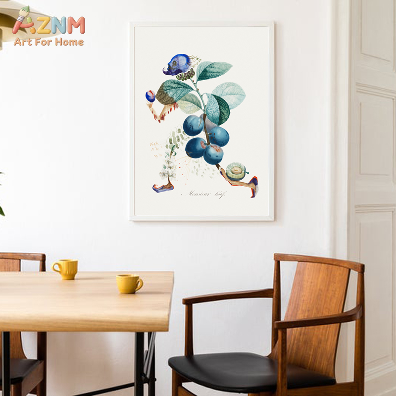 AZNM Surrealistyczny Obraz na  – Vintage Fashion Wall Art recenzja i cena