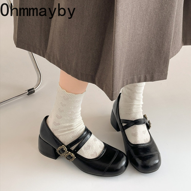 Damskie buty Mary Jane na grub – Vintage Outdoor Fashion recenzja i cena