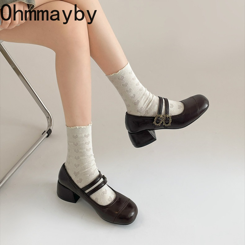 Damskie buty Mary Jane na grub – Vintage Outdoor Fashion recenzja i cena