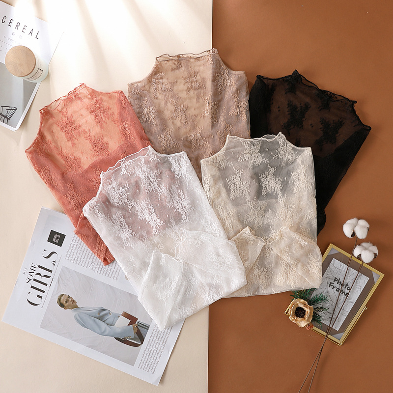 JIAYAN Wiosenna Nowa Koronkowa – Turtleneck Knit 90S recenzja i cena