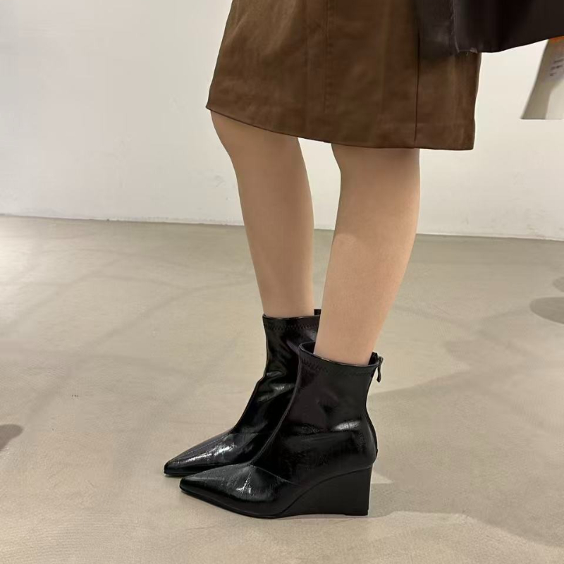 Botki damskie jesienno-zimowe  – Vintage Fashion Female recenzja i cena