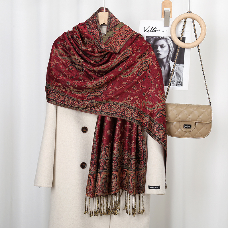 Szal damski w stylu boho z nad – Vintage Fashion Hijab recenzja i cena