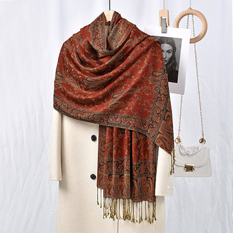 Szal damski w stylu boho z nad – Vintage Fashion Hijab recenzja i cena