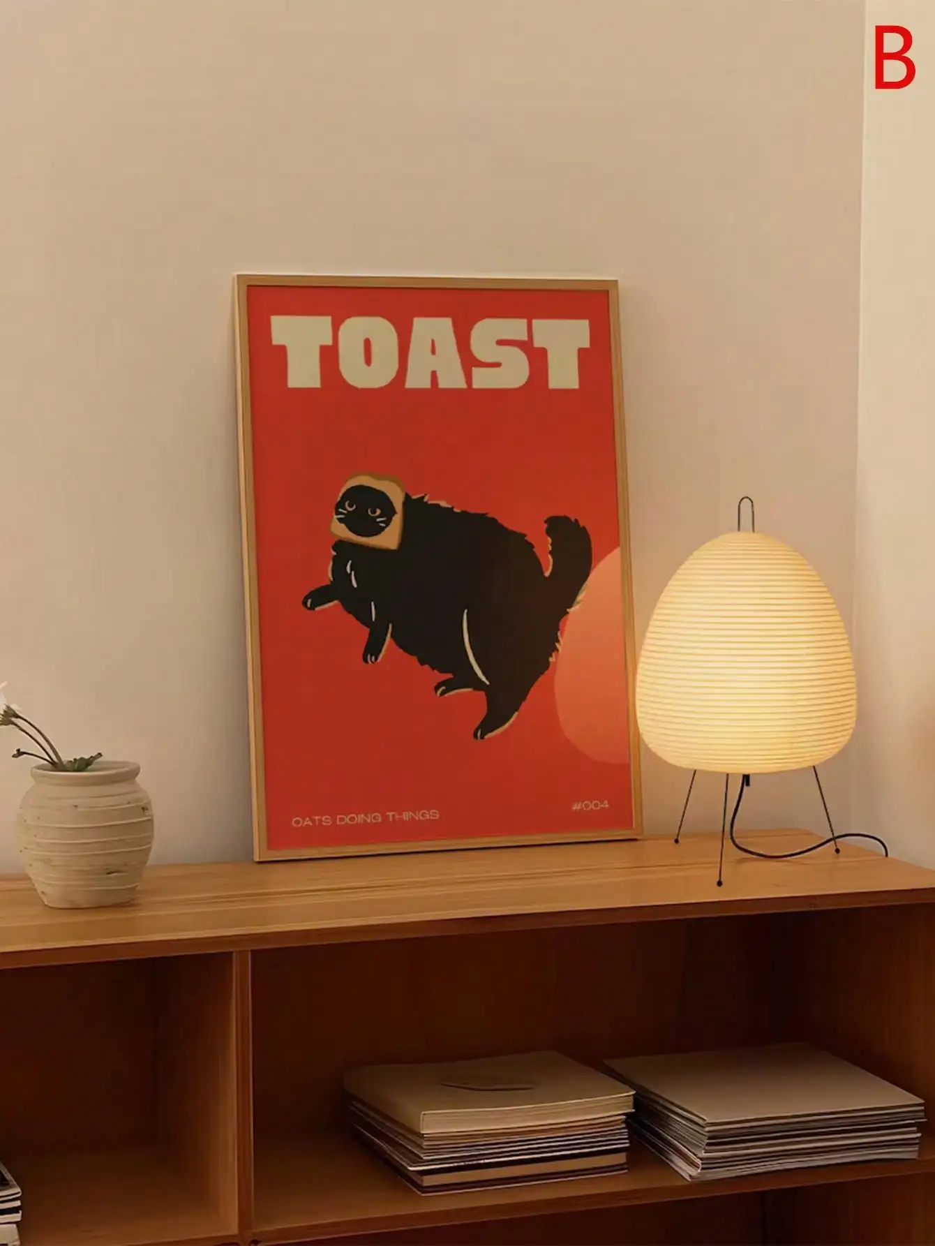 Kot Jedzący Japońskie Ramen Su – Vintage Fashion Wall Art recenzja i cena