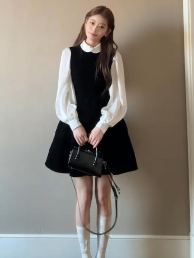 Zestaw sukienki i kamizelki w  – Vintage Fashion Complete recenzja i cena