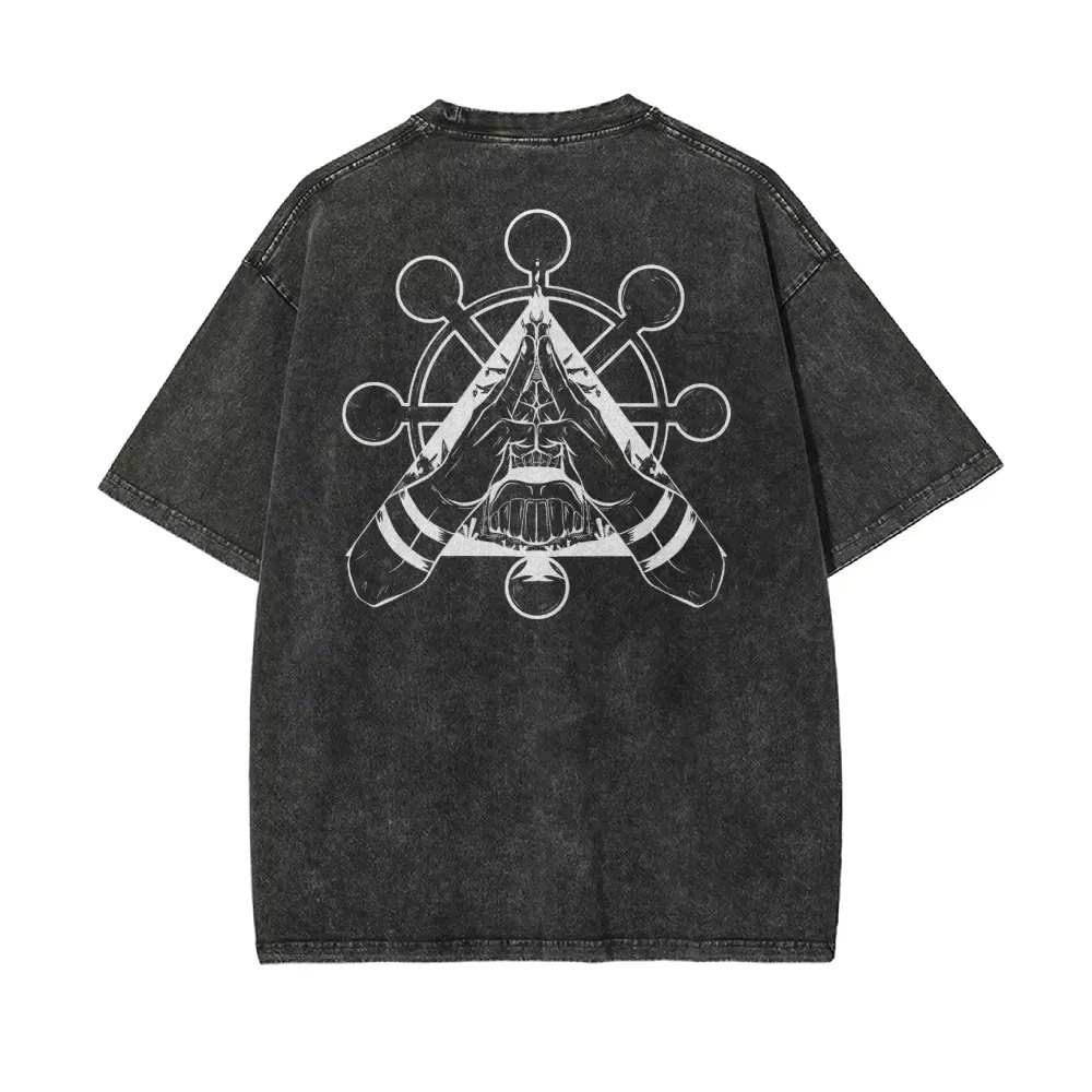 Męska koszulka T-shirt z nadru – Vintage Fashion Wheel recenzja i cena