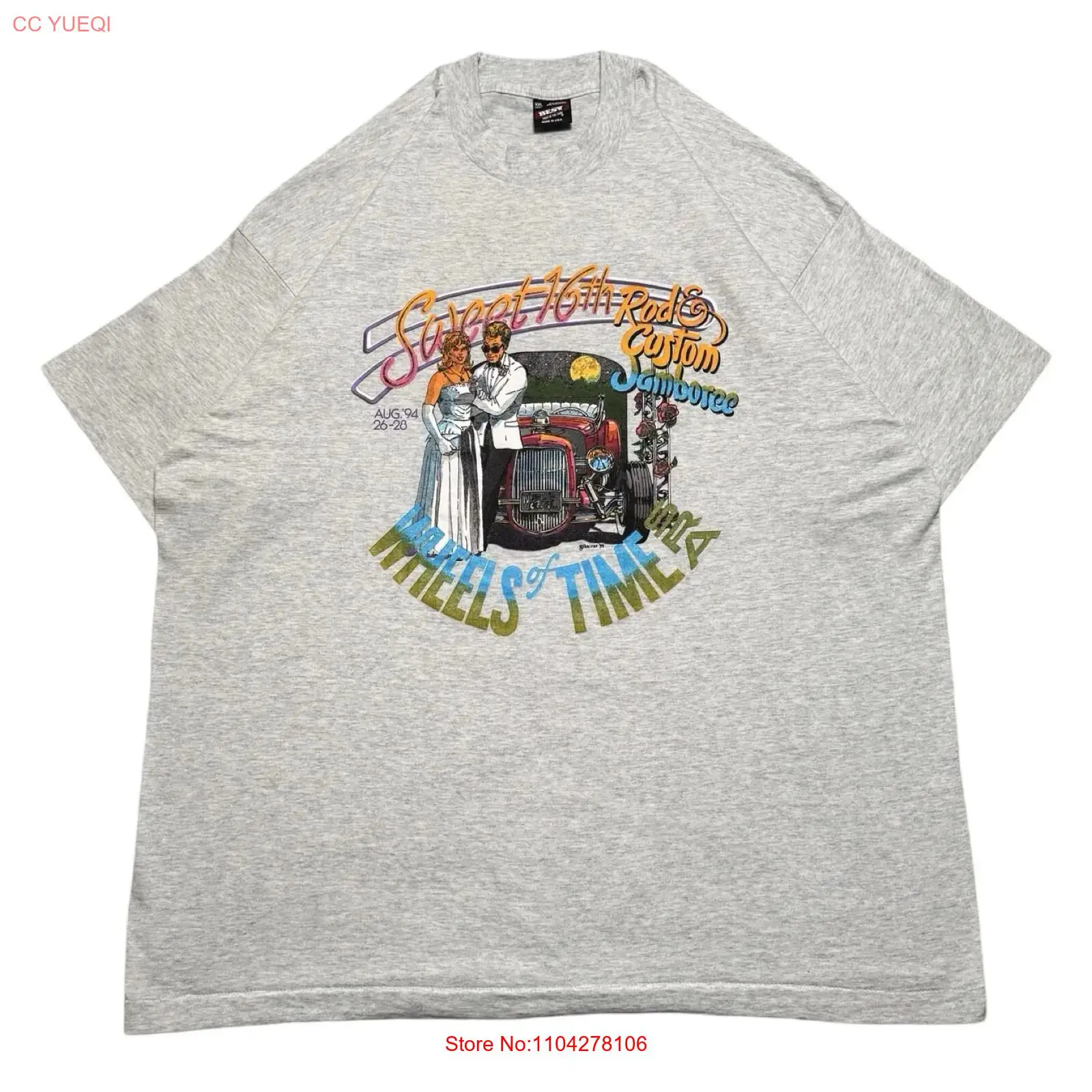 Koszulka Vintage Wheels Of Tim – Vintage Fashion Wheel recenzja i cena