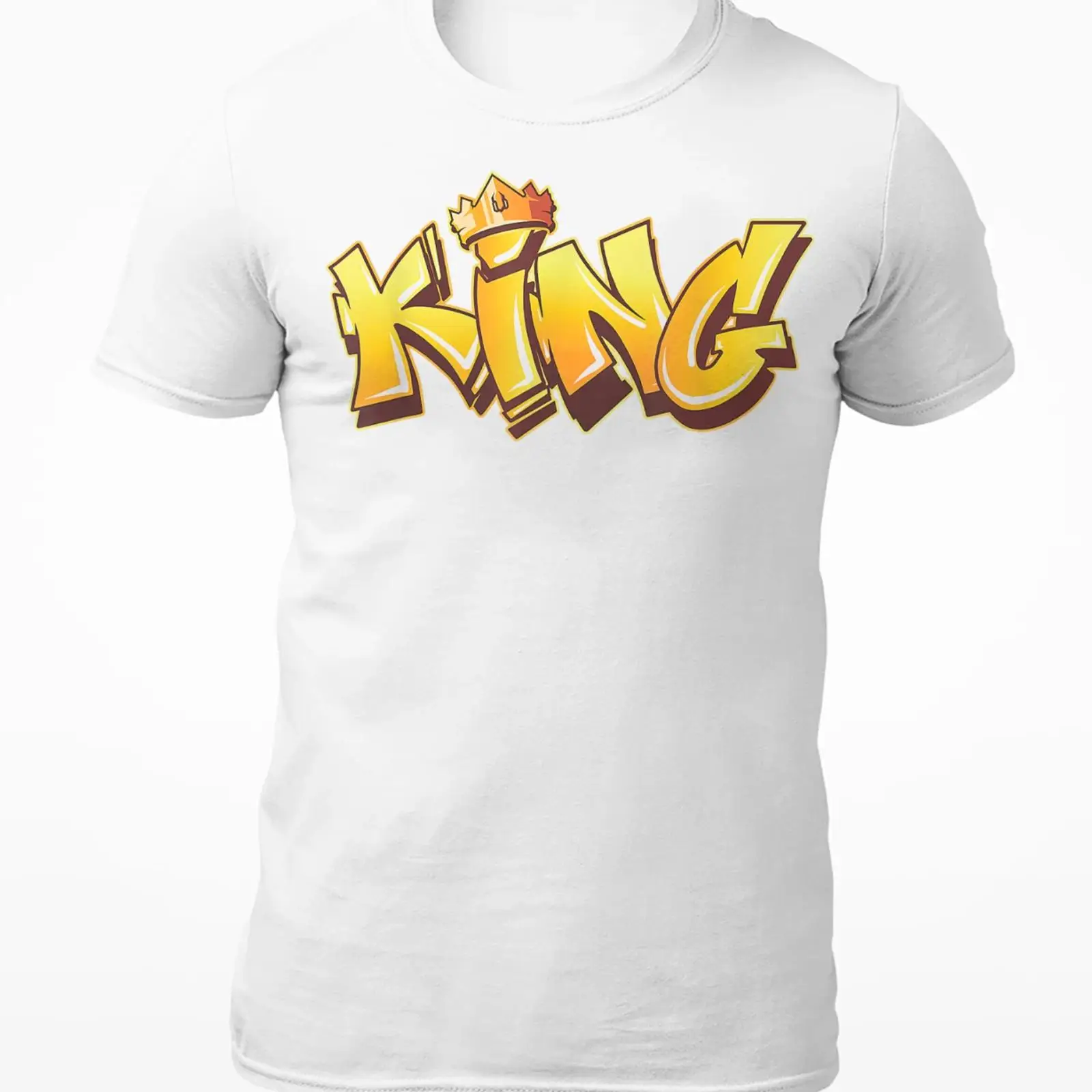 Koszulka męska King Graffiti A – Vintage Fashion Herren recenzja i cena