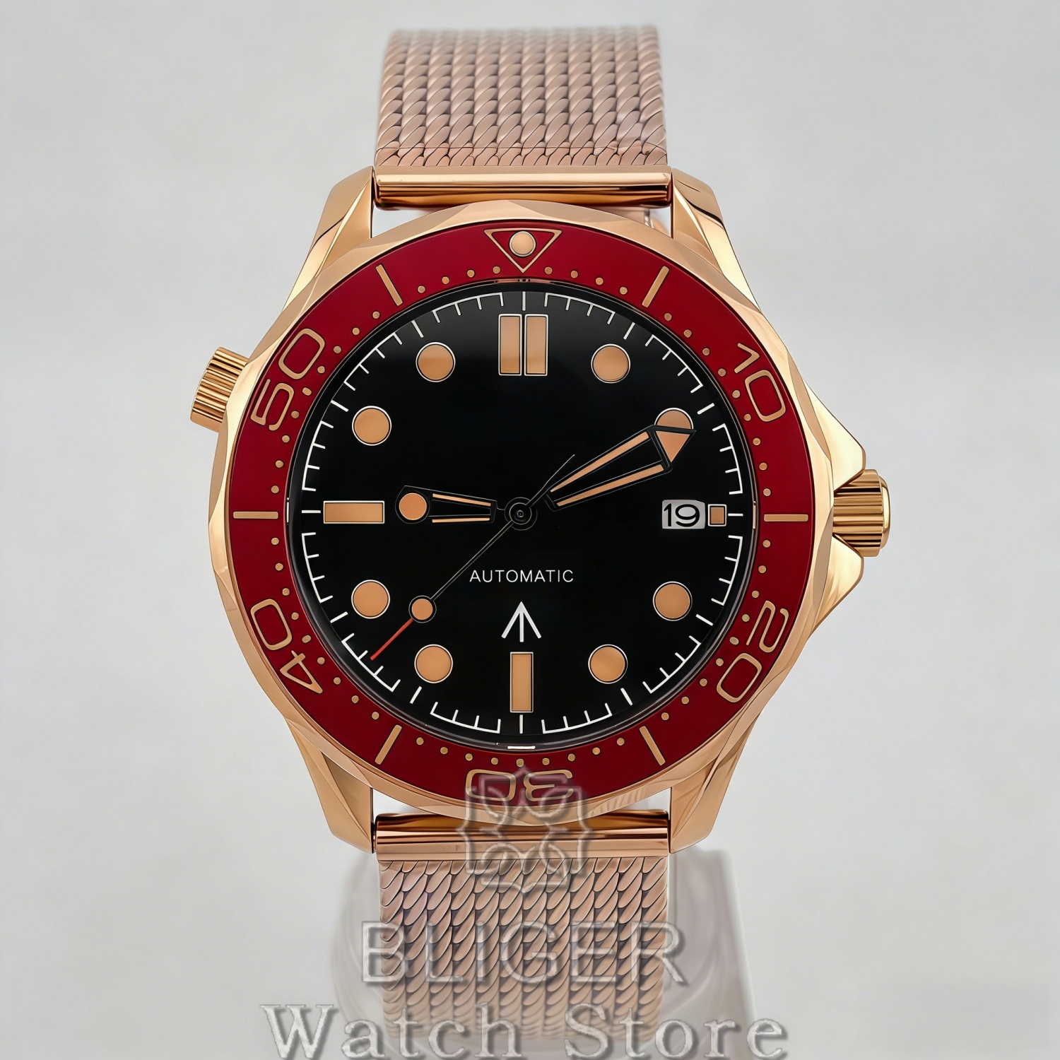 BLIGER Vintage Brązowy Różowe  – Vintage Fashion Complete recenzja i cena