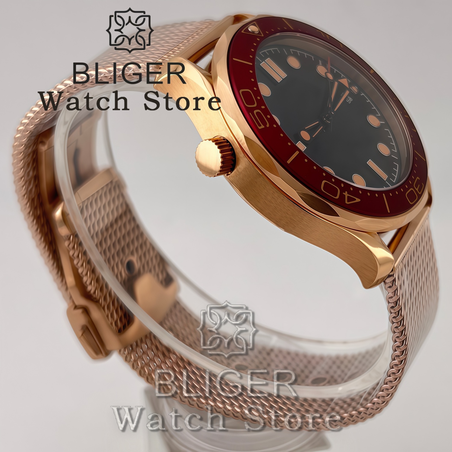BLIGER Vintage Brązowy Różowe  – Vintage Fashion Complete recenzja i cena
