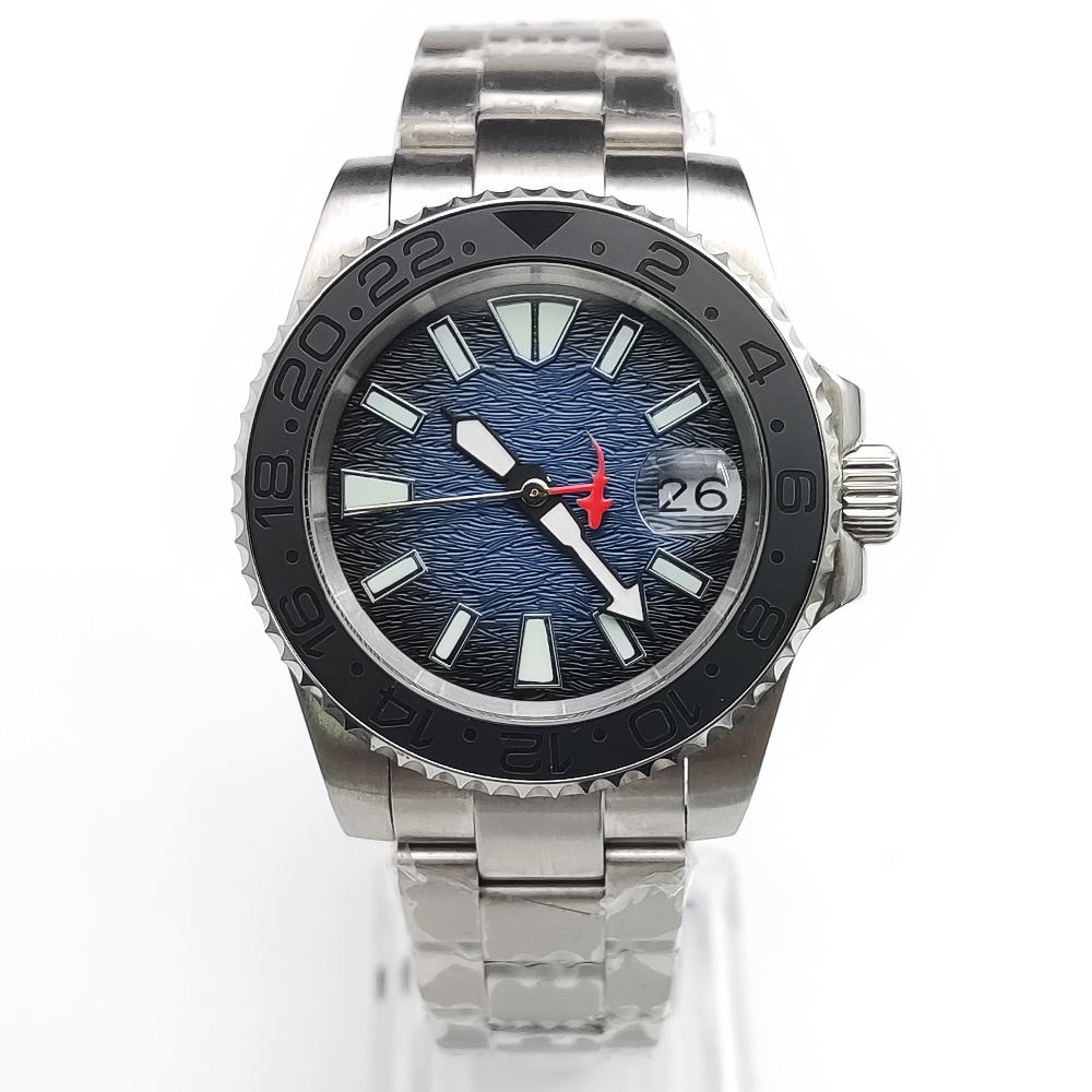 40MM męski zegarek NH35 ruch ś – Vintage Fashion Complete recenzja i cena