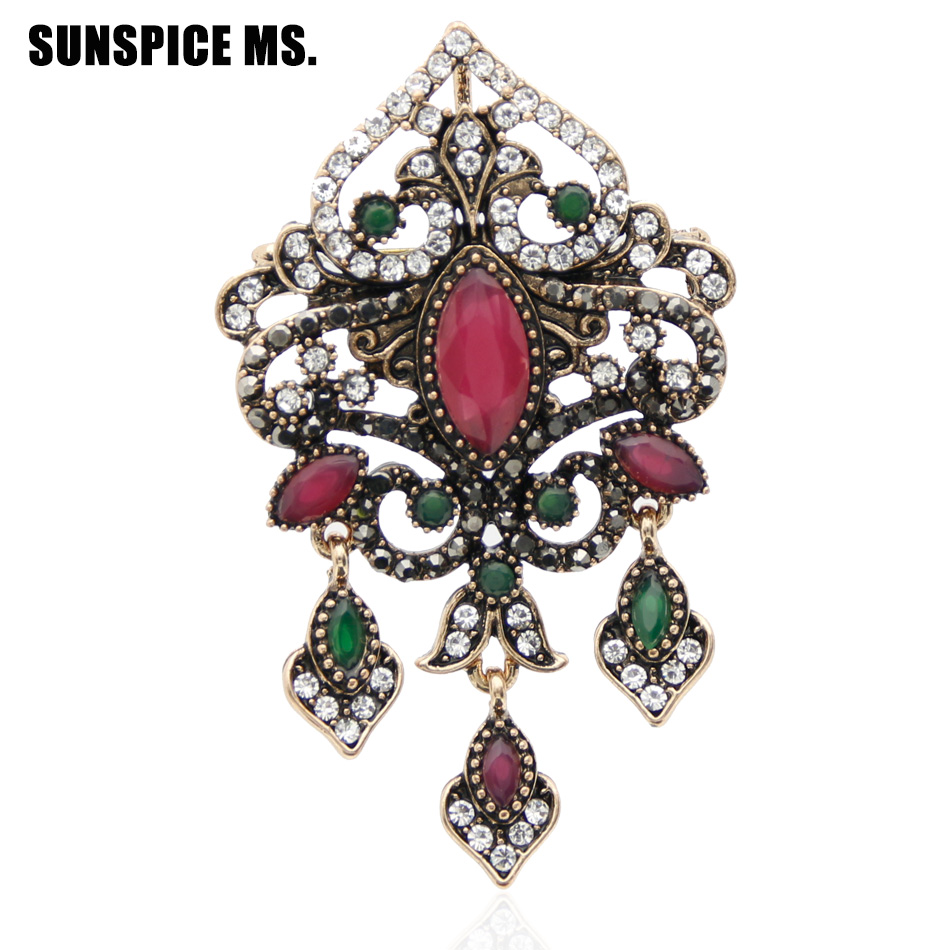 Sunspicems turecka broszka dam – Vintage Fashion Hijab recenzja i cena