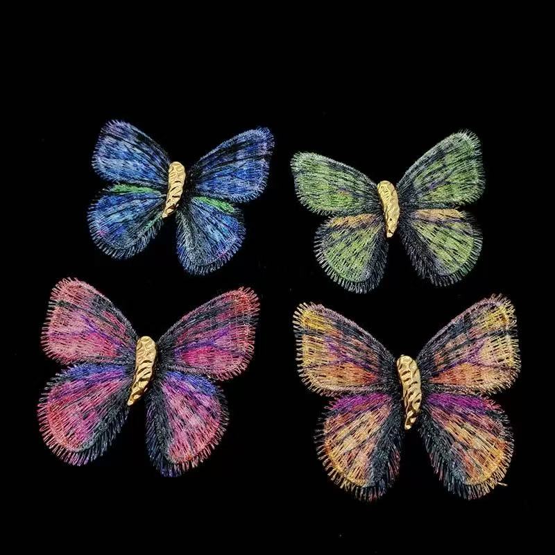 Haftowana broszka motyl, vinta – Vintage Fashion Dress recenzja i cena