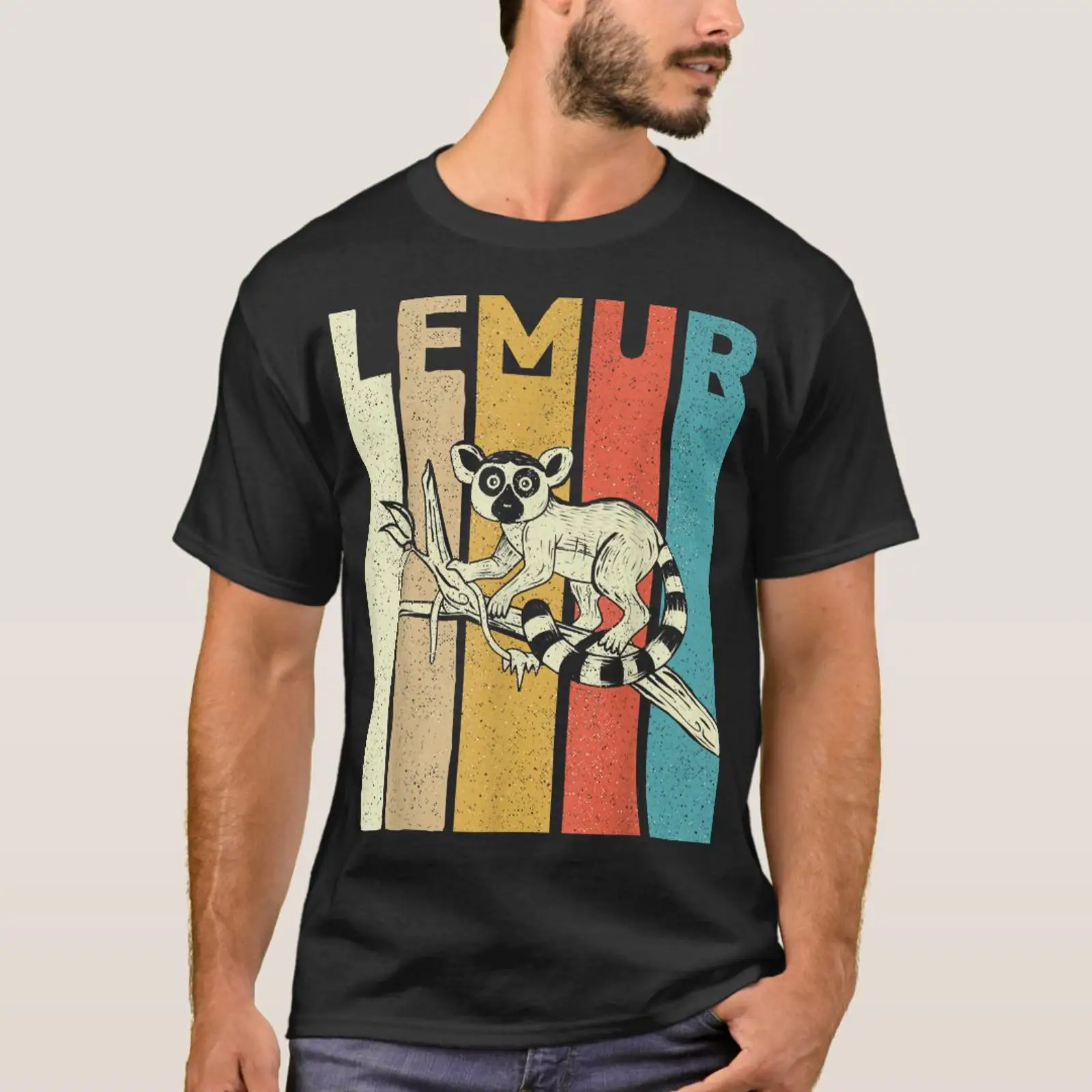 Koszulka Vintage Lemur Animal  – Vintage Fashion Research recenzja i cena
