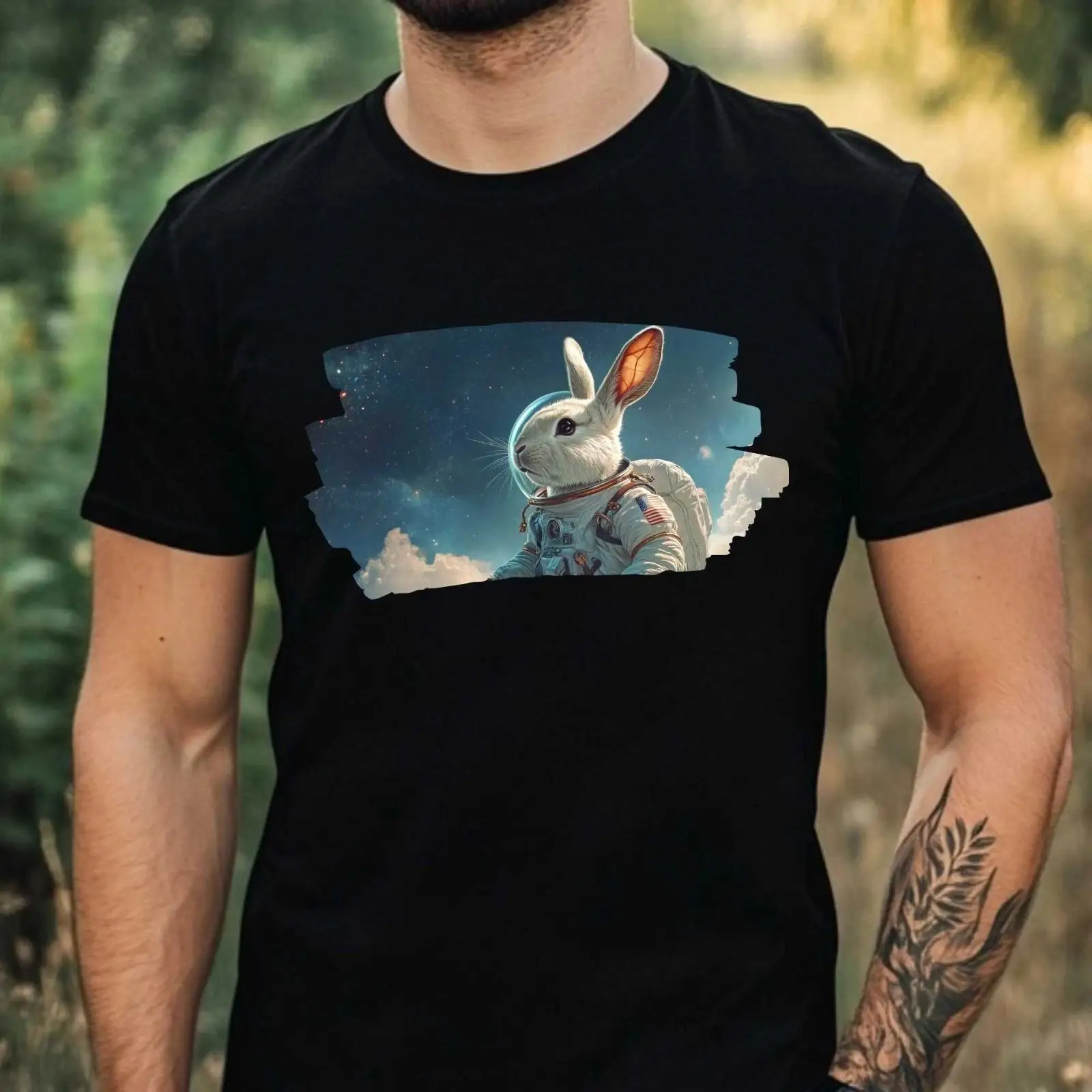 Męska koszulka T-shirt z motyw – Vintage Fashion Herren recenzja i cena